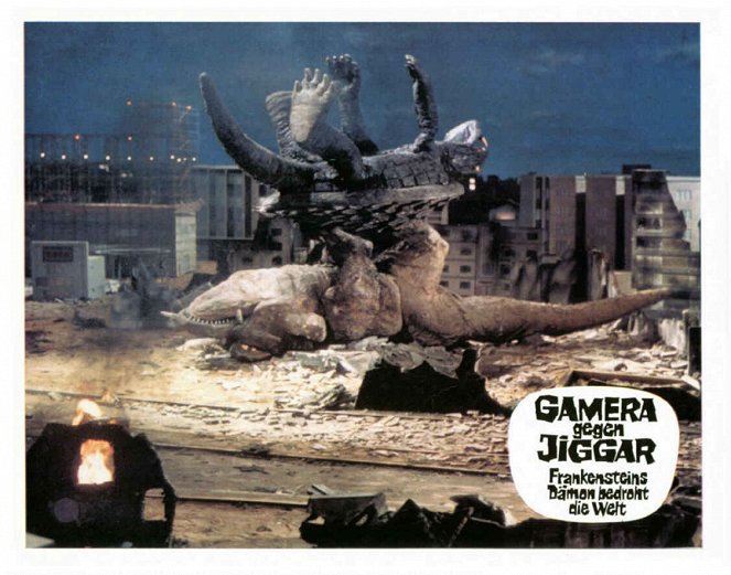 Gamera vs Jiger - Cartes de lobby