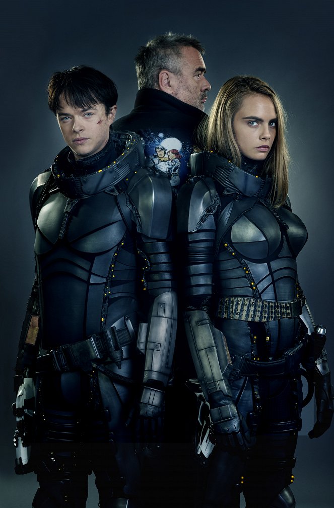 Valerian and the City of a Thousand Planets - Promokuvat - Dane DeHaan, Luc Besson, Cara Delevingne