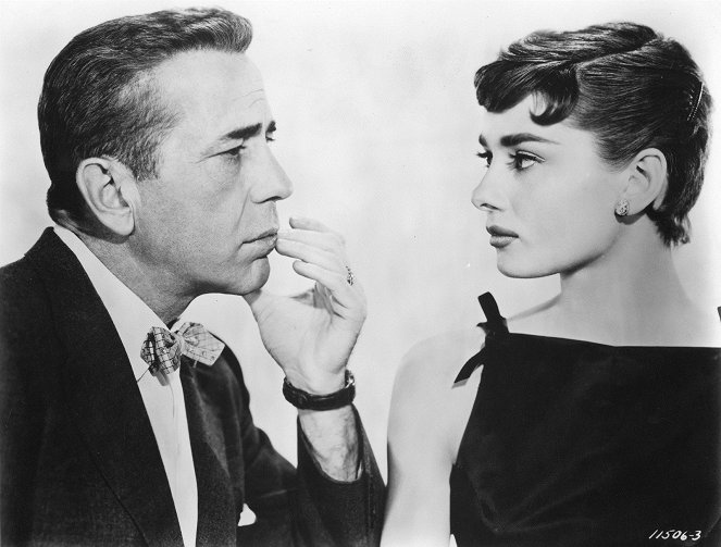 Sabrina - Werbefoto - Humphrey Bogart, Audrey Hepburn