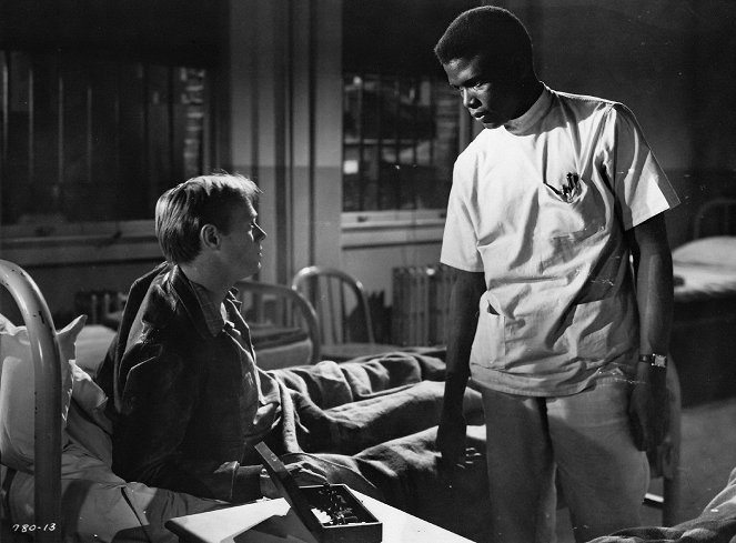 Není cesty ven - Z filmu - Richard Widmark, Sidney Poitier