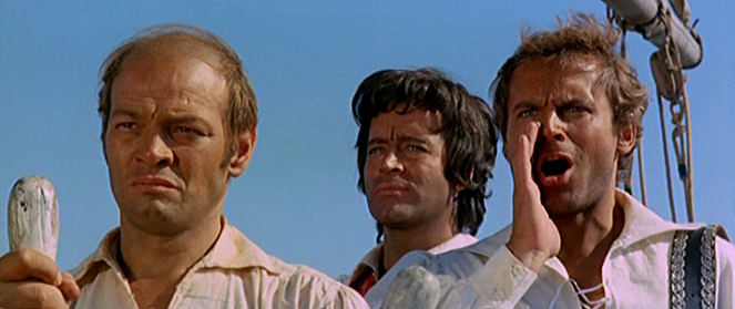Freibeuter der Meere - Filmfotos - Luciano Catenacci, George Martin, Terence Hill