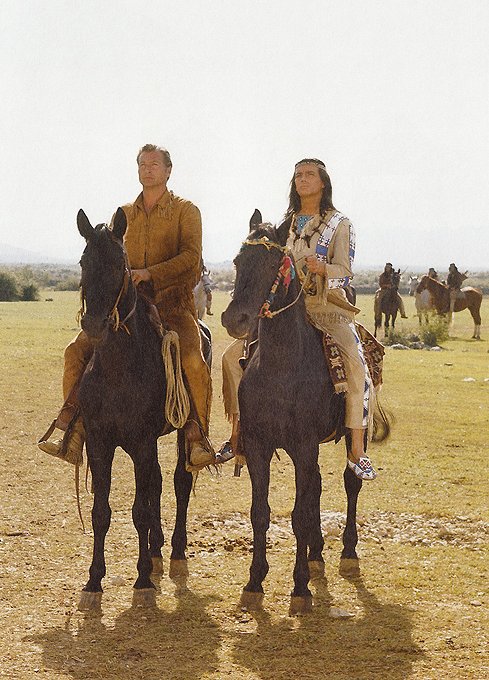 Het Gevecht van Fort Apache - Van film - Lex Barker, Pierre Brice