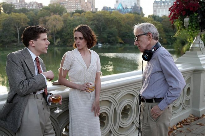 Café Society - Dreharbeiten - Jesse Eisenberg, Kristen Stewart, Woody Allen
