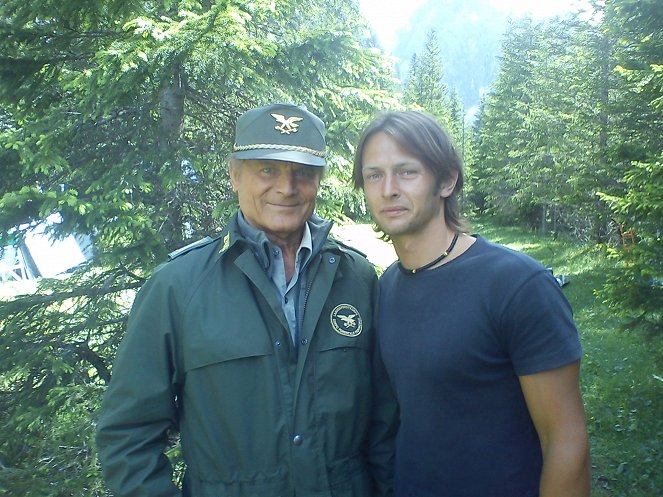 Un passo dal cielo - Tournage - Terence Hill