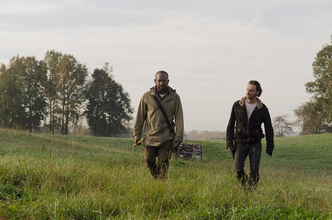 The Walking Dead - East - Photos - Lennie James, Andrew Lincoln