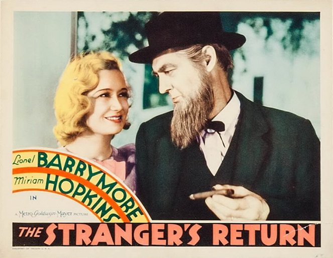 The Stranger's Return - Cartes de lobby - Miriam Hopkins, Lionel Barrymore
