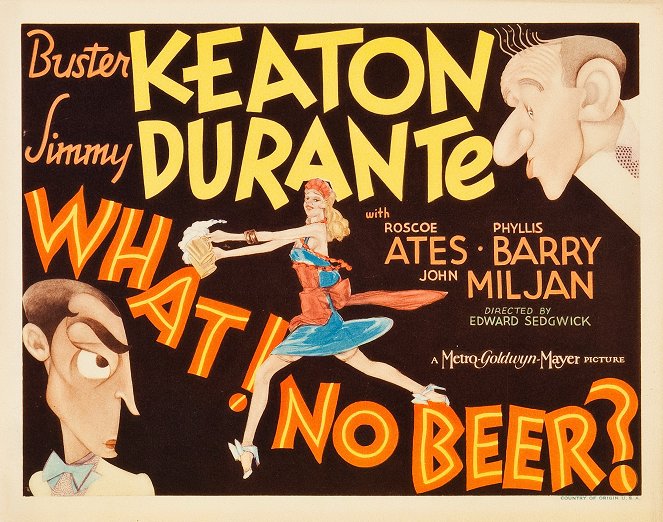 What! No Beer? - Lobby Cards
