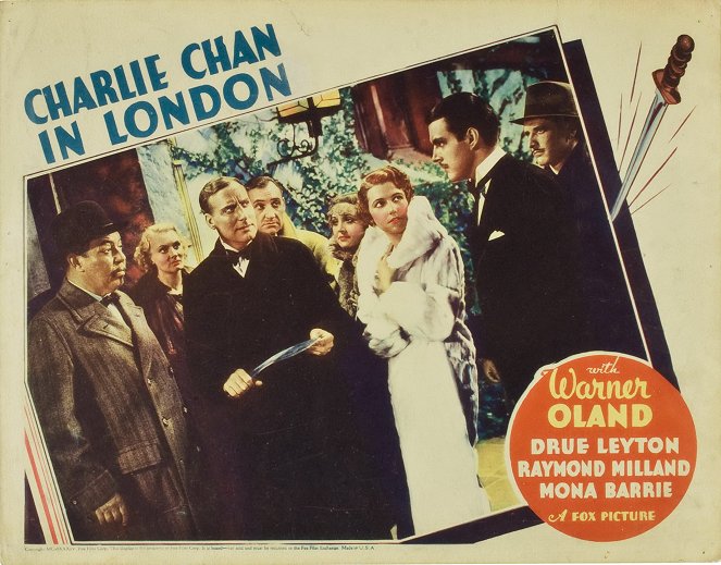 Charlie Chan in London - Lobby karty