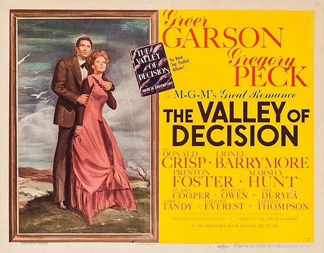 The Valley of Decision - Lobby Cards