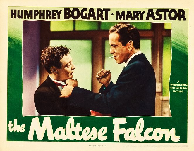 El halcón maltés - Fotocromos - Peter Lorre, Humphrey Bogart