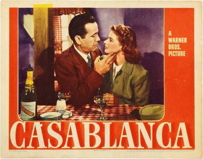 Casablanca - Lobbykarten - Humphrey Bogart, Ingrid Bergman