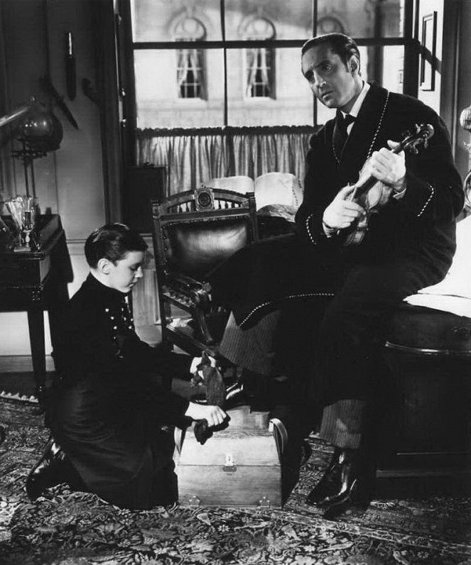 Die Abenteuer des Sherlock Holmes - Filmfotos - Terry Kilburn, Basil Rathbone