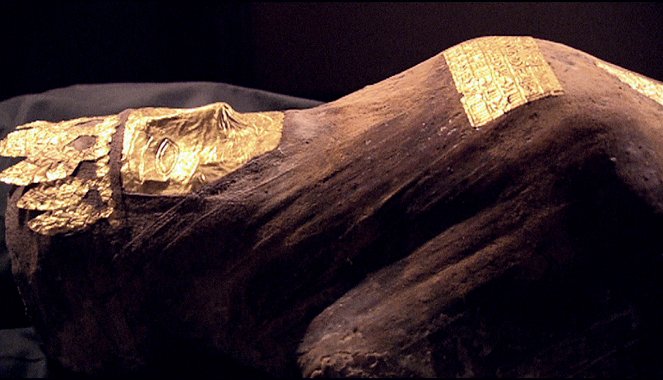 Záhada falešné mumie - Z filmu