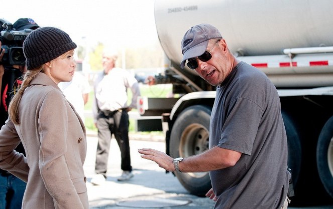Salt - Dreharbeiten - Angelina Jolie