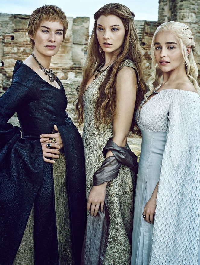 Juego de tronos - Season 6 - Promoción - Lena Headey, Natalie Dormer, Emilia Clarke