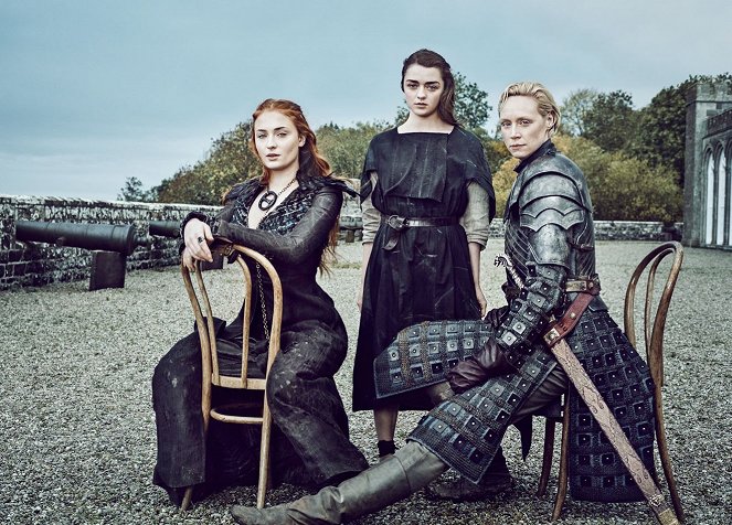 Game Of Thrones - Season 6 - Werbefoto - Sophie Turner, Maisie Williams, Gwendoline Christie