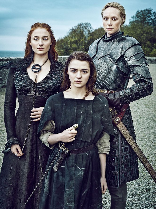 Game of Thrones - Season 6 - Promokuvat - Sophie Turner, Maisie Williams, Gwendoline Christie