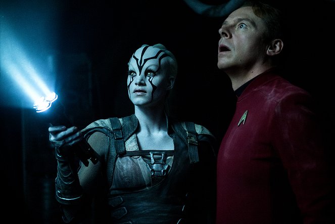 Star Trek: W nieznane - Z filmu - Sofia Boutella, Simon Pegg