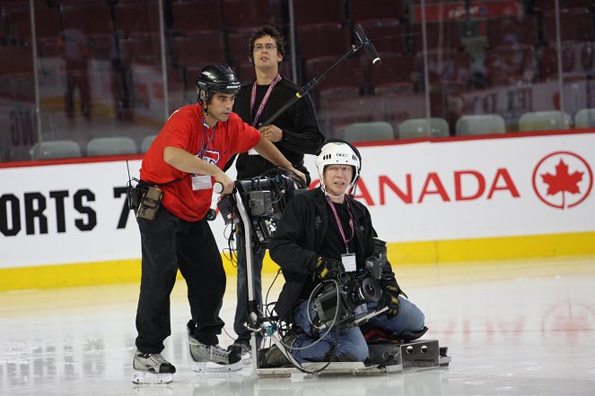 Pour toujours, les Canadiens ! - Tournage