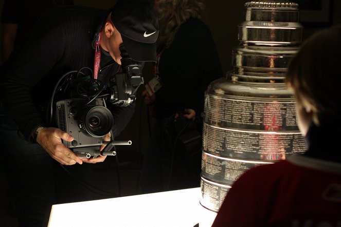 Můj život s Canadiens - Z natáčení