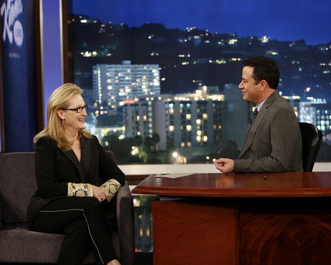 Jimmy Kimmel Live! - Filmfotók - Meryl Streep, Jimmy Kimmel