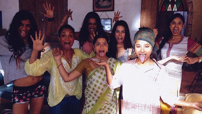 Deusas em Fúria - Do filme - Anushka Manchanda, Sandhya Mridul, Pavleen Gujral, Rajshri Deshpande, Amrit Maghera, Tannishtha Chatterjee, Sarah-Jane Dias
