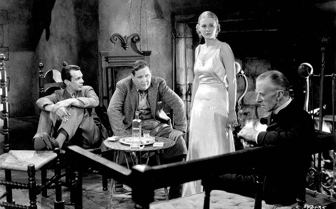 Stary mroczny dom - Z filmu - Raymond Massey, Charles Laughton, Lilian Bond, Ernest Thesiger