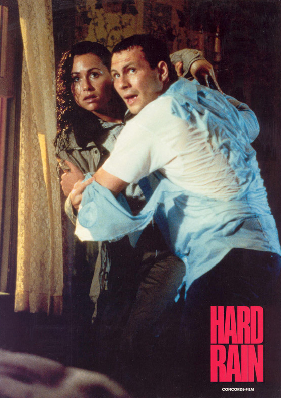 Hard Rain - Lobbykaarten - Minnie Driver, Christian Slater