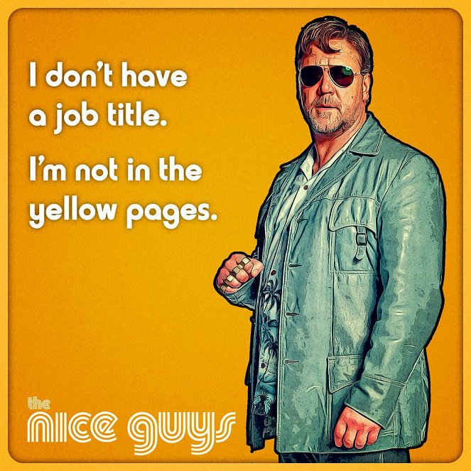 The Nice Guys - Promokuvat - Russell Crowe