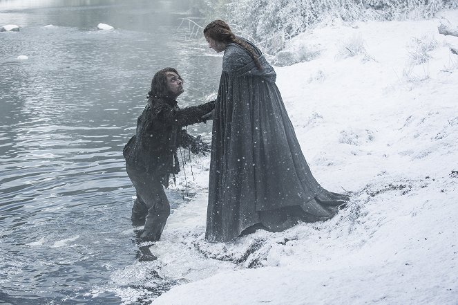 Game Of Thrones - Die Rote Frau - Filmfotos - Alfie Allen, Sophie Turner