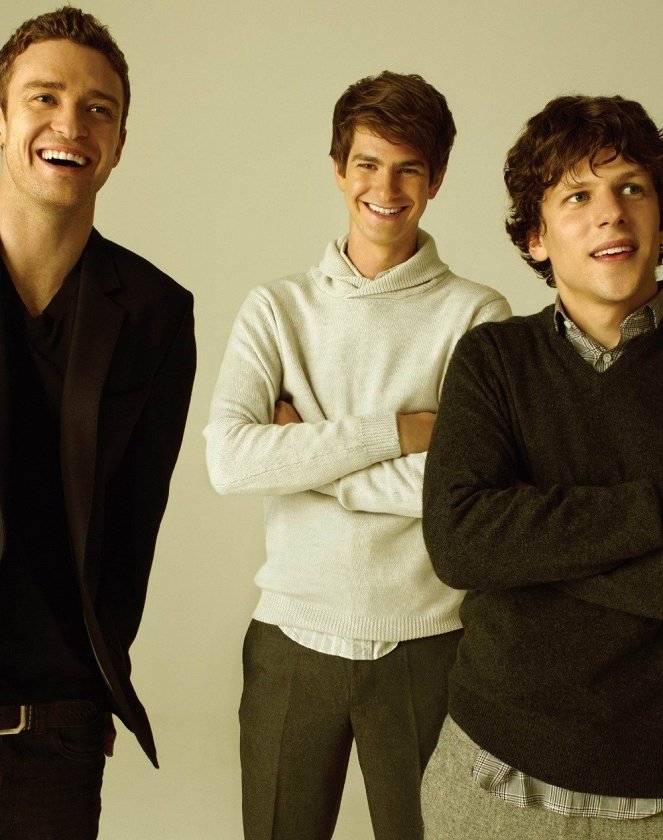 Justin Timberlake, Andrew Garfield, Jesse Eisenberg