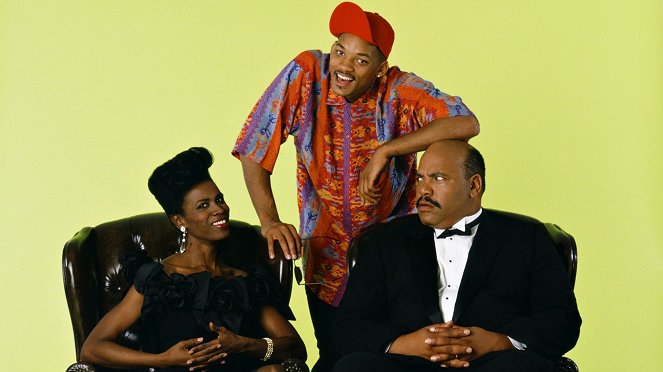 The Fresh Prince of Bel-Air - Promoción - Janet Hubert, Will Smith, James Avery