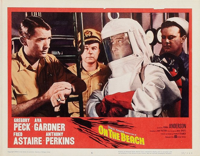 On the Beach - Lobby Cards - Gregory Peck