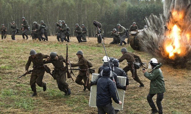 Guerra e Ódio - De filmagens