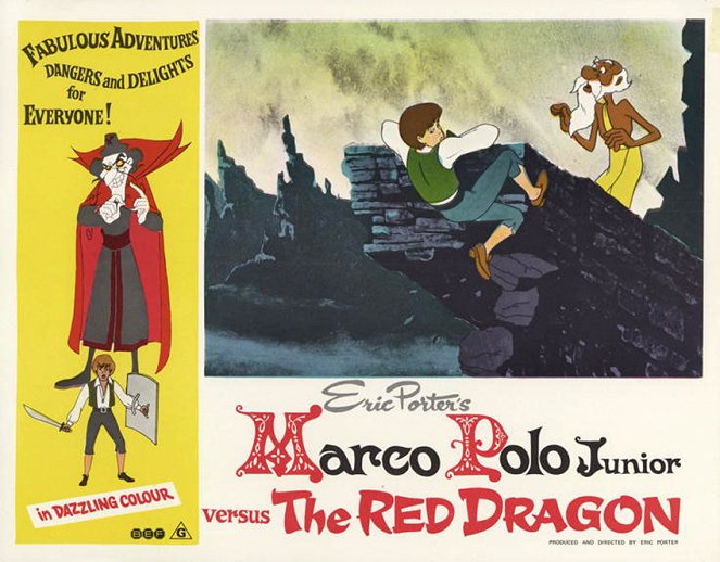 Marco Polo Junior Versus the Red Dragon - Cartões lobby
