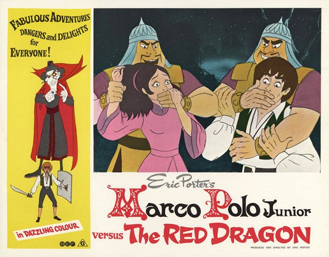Marco Polo Junior Versus the Red Dragon - Cartões lobby