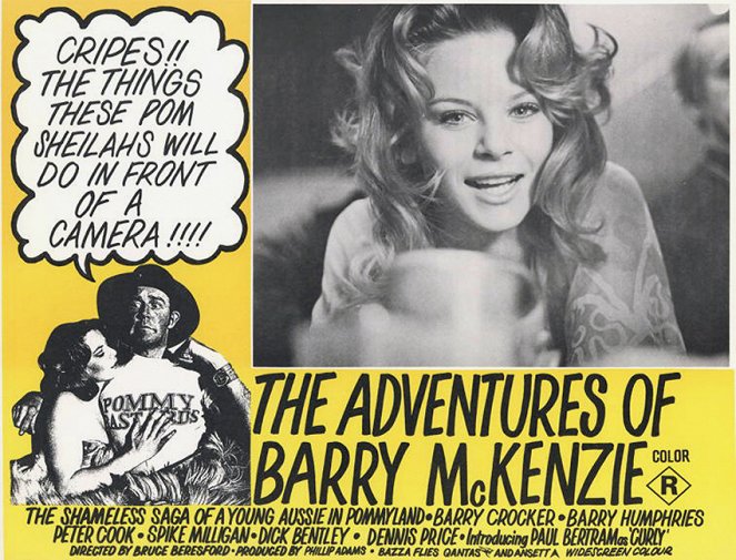 The Adventures of Barry McKenzie - Lobbykarten