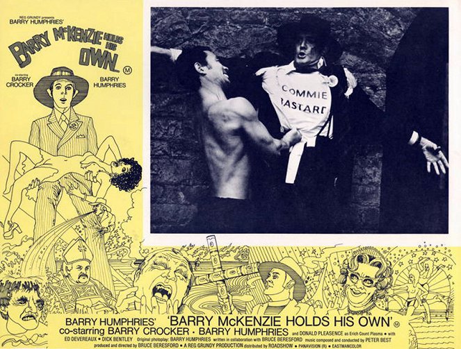 Barry McKenzie Holds His Own - Lobby Cards - Barry Crocker