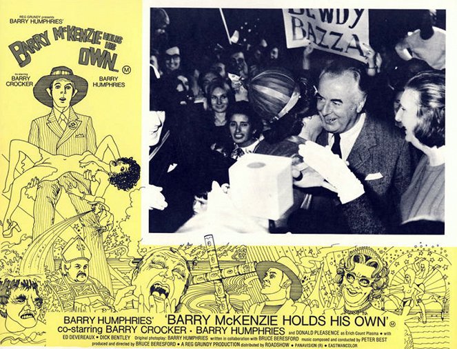 Barry McKenzie Holds His Own - Lobby Cards