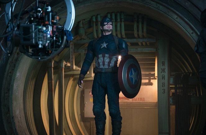 Captain America : Civil War - Tournage - Chris Evans