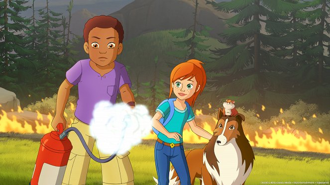 The New Adventures of Lassie - Forest Fire! - Photos
