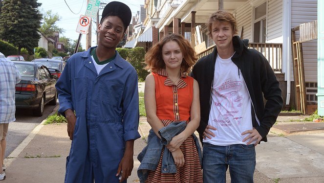 Me and Earl and the Dying Girl - Kuvat kuvauksista - RJ Cyler, Olivia Cooke, Thomas Mann