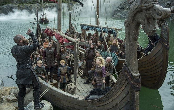 Vikingek - Hajók a sziklán - Filmfotók