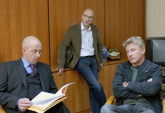 Místo činu - Der frühe Abschied - Z filmu - Thomas Balou Martin, Götz Schubert, Jörg Schüttauf