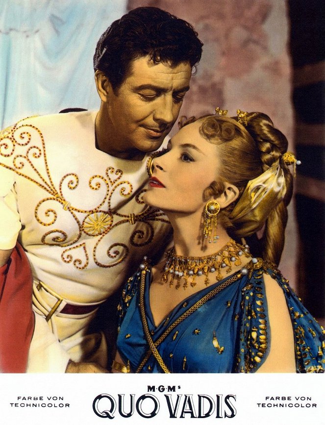 Quo Vadis - Lobby Cards - Robert Taylor, Deborah Kerr