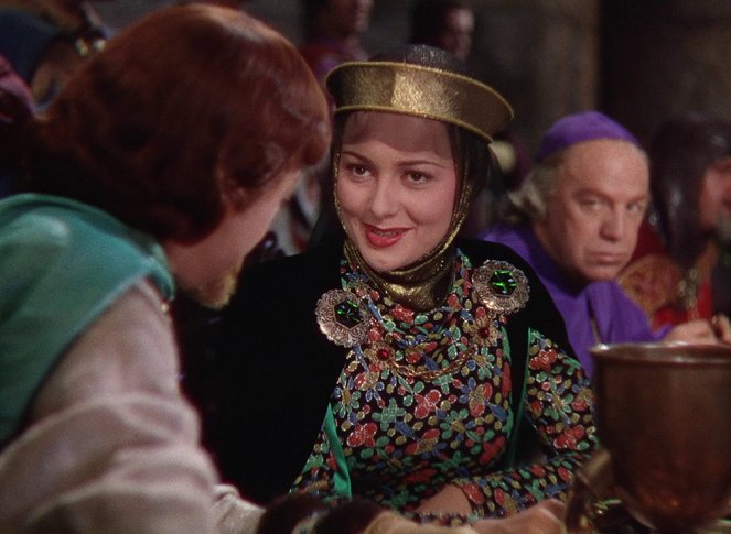 Robin Hood, König der Vagabunden - Filmfotos - Olivia de Havilland, Montagu Love