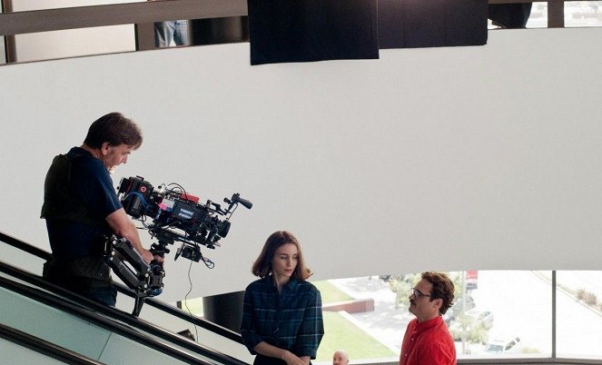 Her - Van de set - Rooney Mara, Joaquin Phoenix