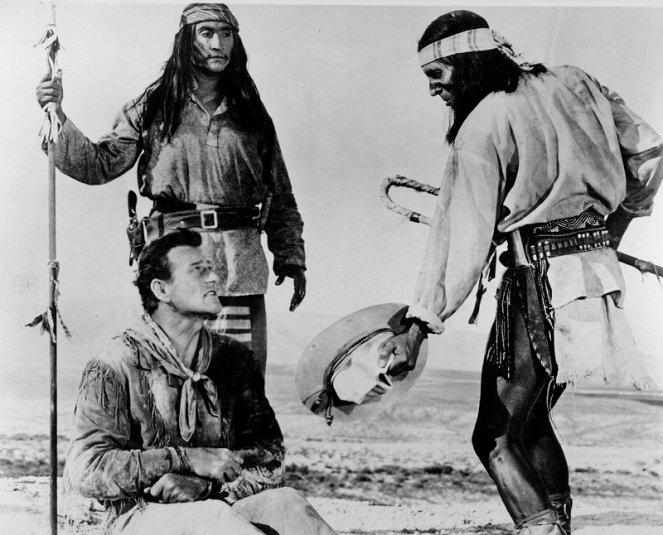 Hondo, yksinäinen vaeltaja - Kuvat elokuvasta - John Wayne, Rodolfo Acosta, Michael Pate