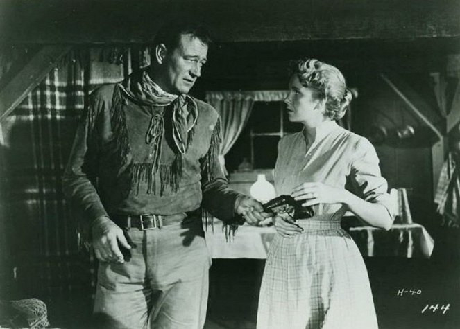 Hondo - Filmfotók - John Wayne, Geraldine Page