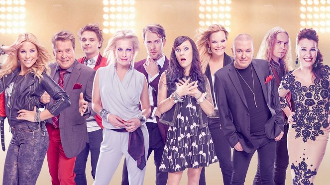 Krista Siegfrids, Markku Aro, Roope Salminen, Laura Voutilainen, Waltteri Torikka, Mira, Anette Olzon, Jesse Kaikuranta, Jarkko Ahola, Arja Koriseva